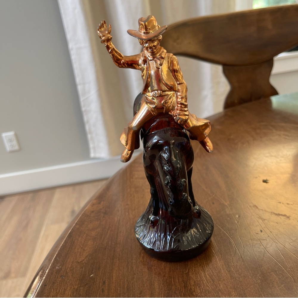 Avon Vintage Bucking Bronco Cowboy Oland Mens Cologne